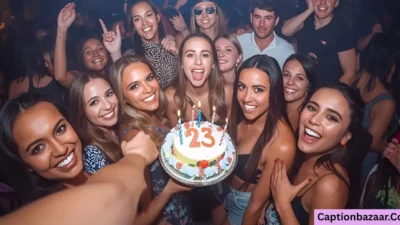 23rd Birthday Captions