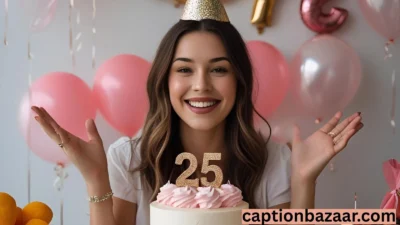 25th Birthday Captions