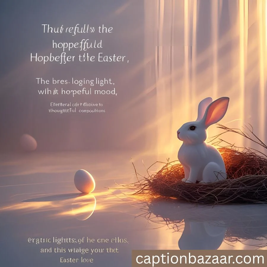 Reflective Easter Captions