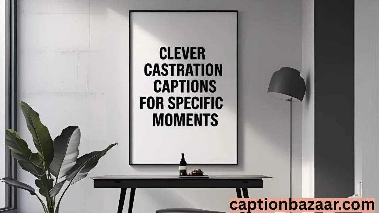 Clever Castration Captions for Specific Moments