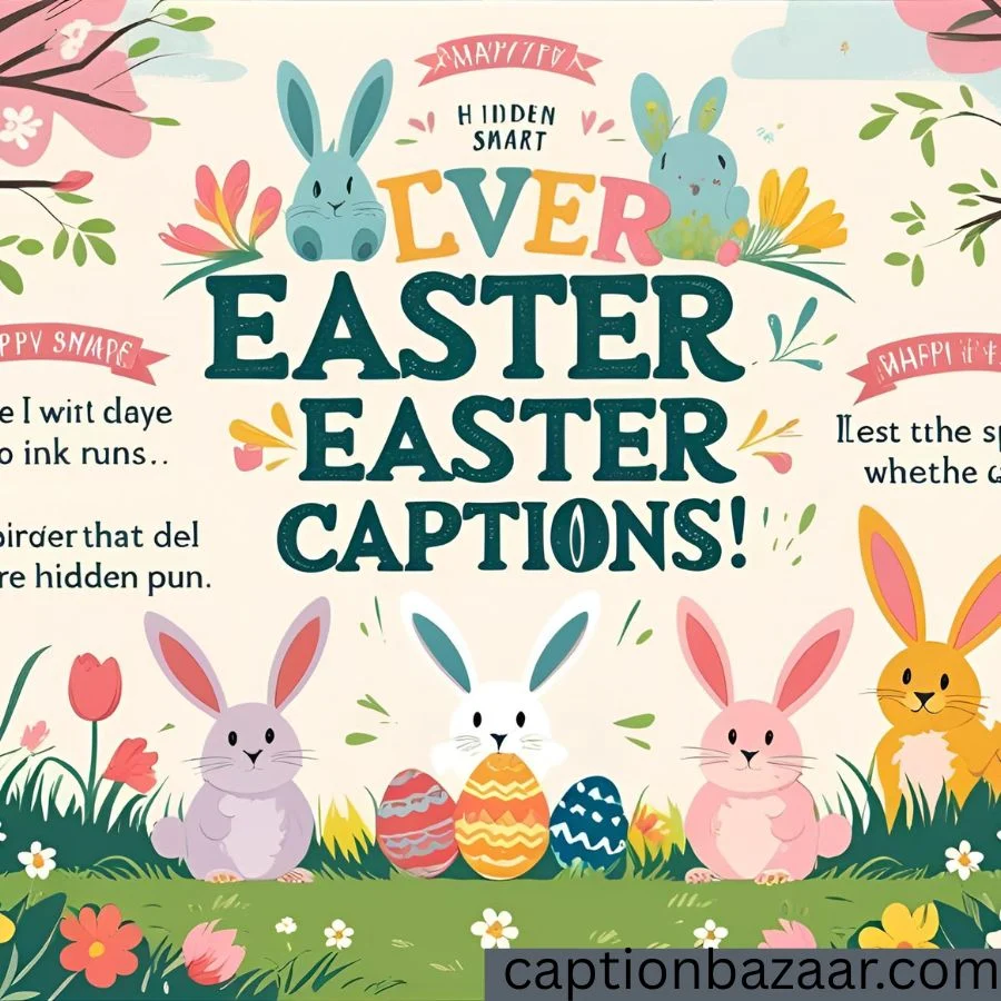 Clever Easter Captions That Are Subtly Smart