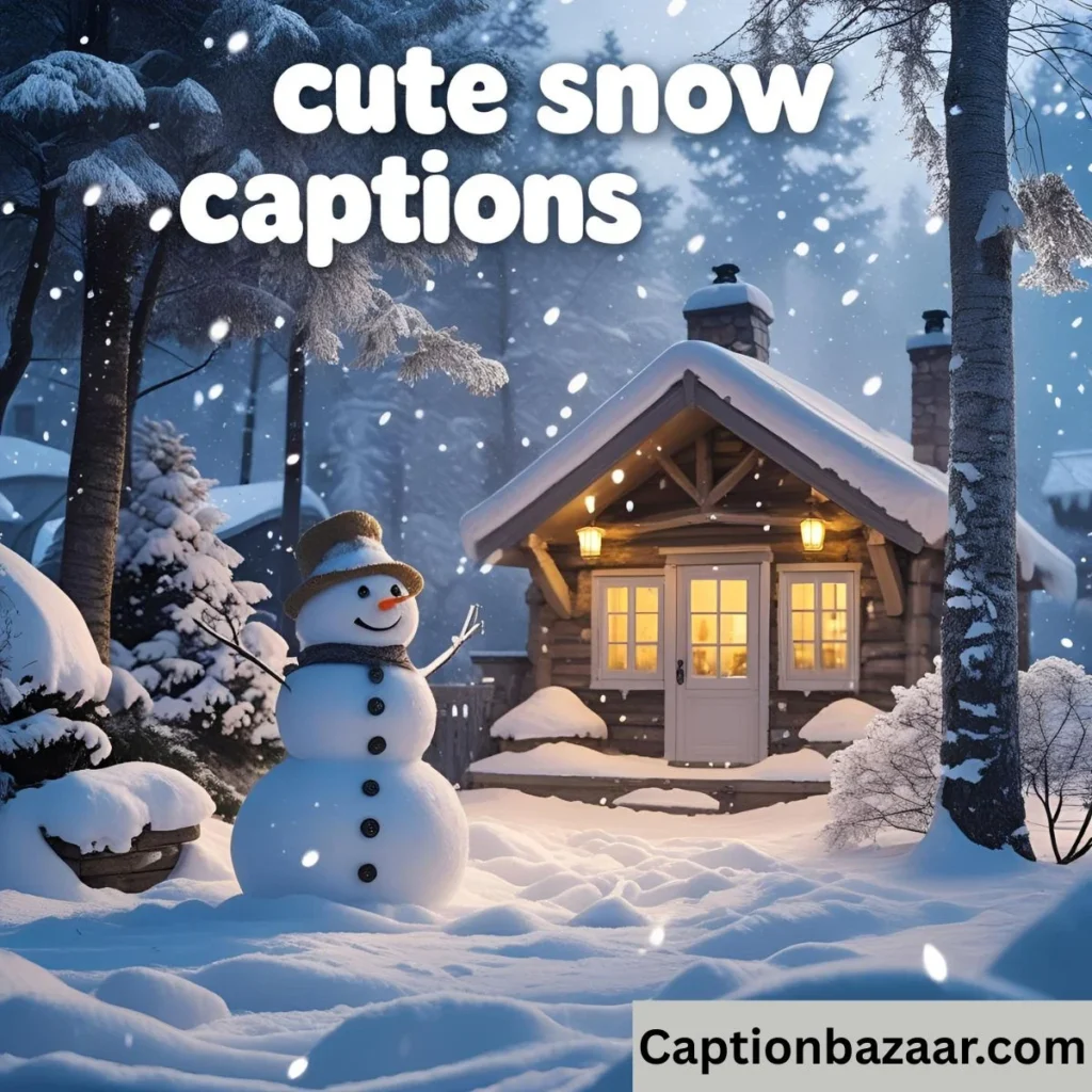 Cute Snow Captions