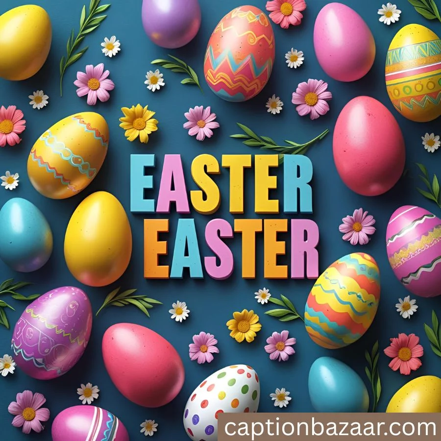 Easter Greeting Captions