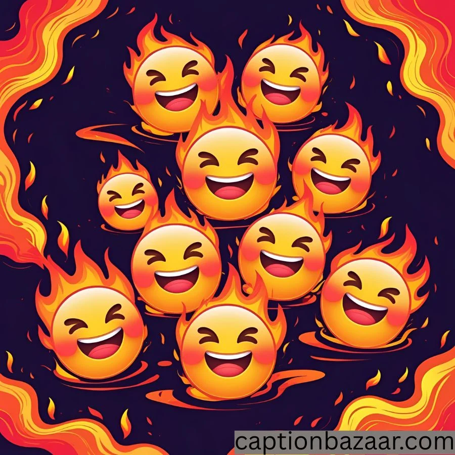 Fire Emoji Captions for Posts That Burn Up the Feed