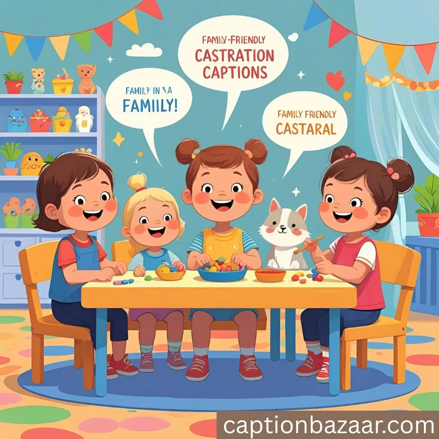  Five Family-Friendly Castration Captions