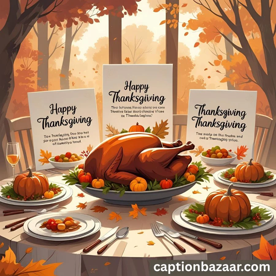 Five Inspirational Thanksgiving Captions