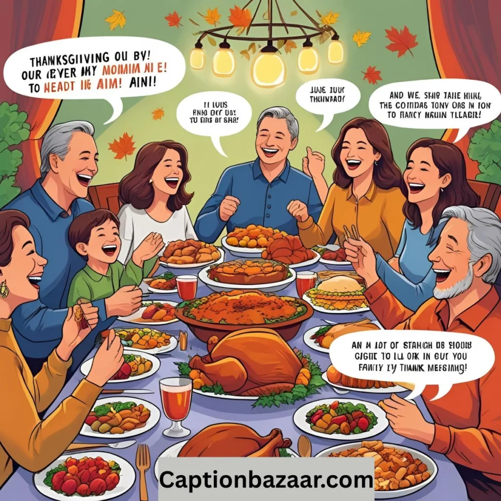  Funny Thanksgiving Captions