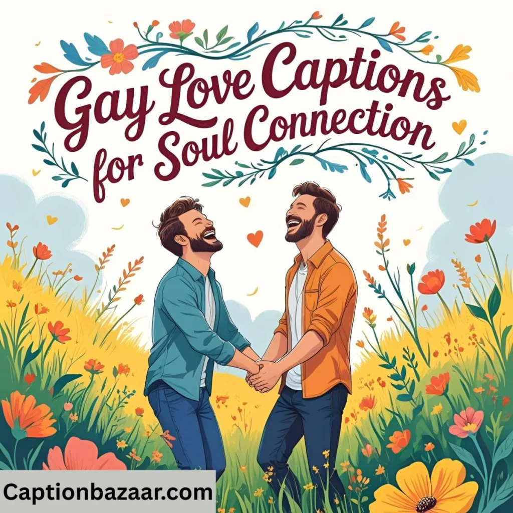 Gay Love Captions for Soul Connection 