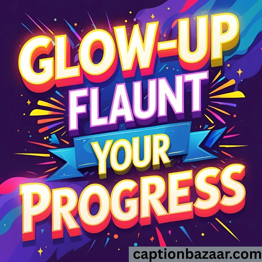 Glow-Up Captions to Flaunt Your Progress