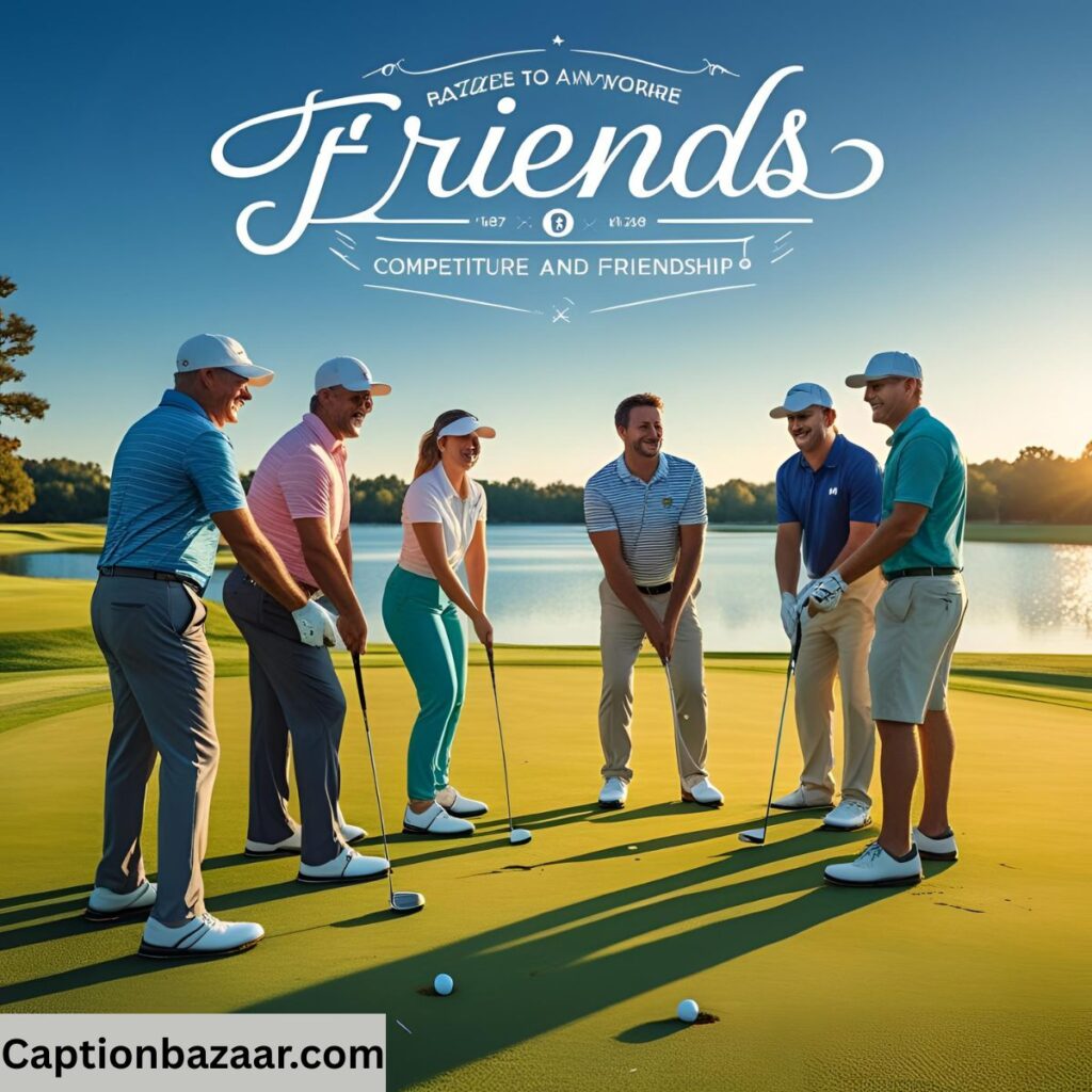 Golf with Friends Captions