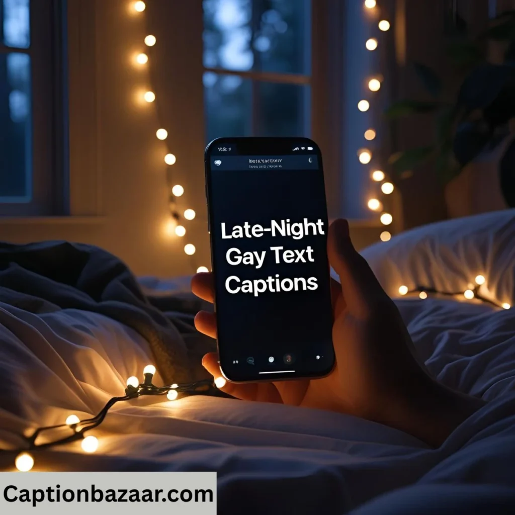 Late-Night Gay Text Captions 