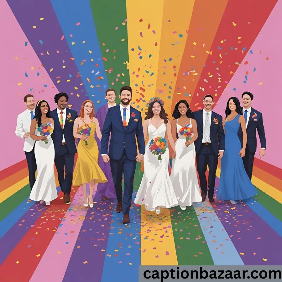 LGBTQ+ Wedding Captions