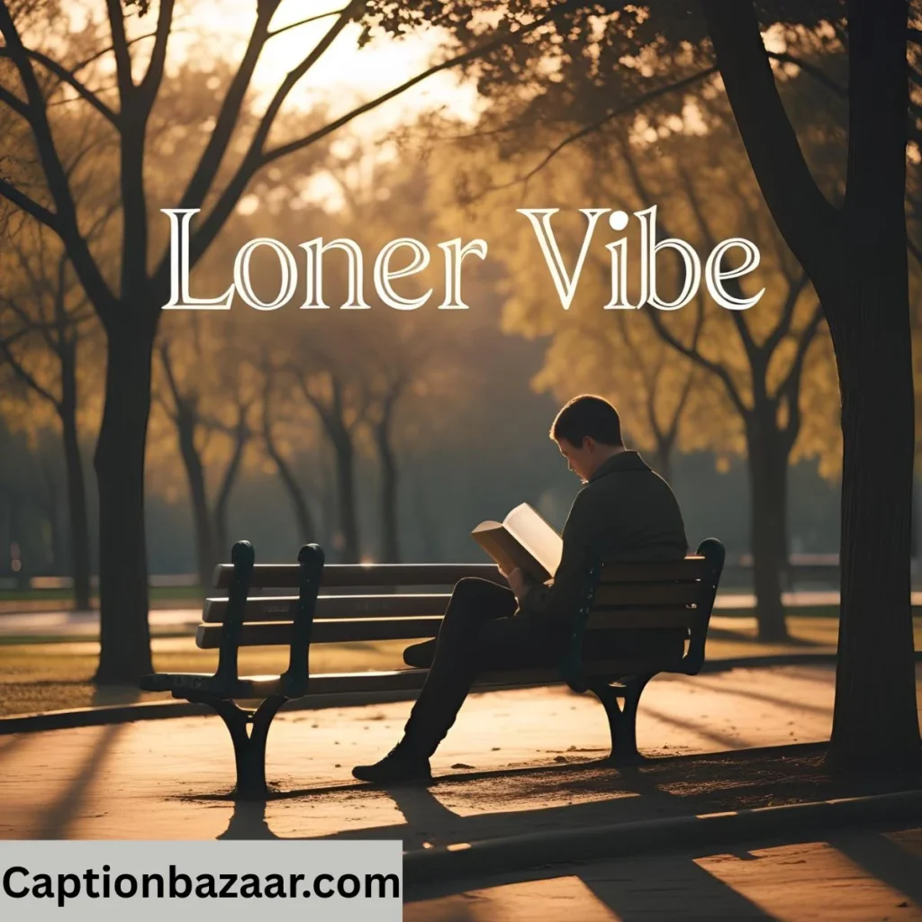 Loner Vibe Captions