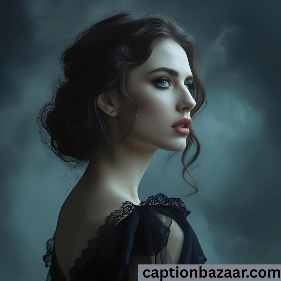 Mysterious & Moody Captions for Subtle Seduction