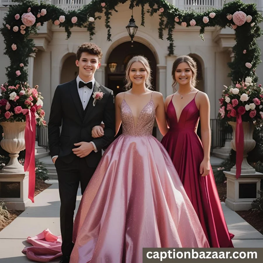  Prom Arrival Captions