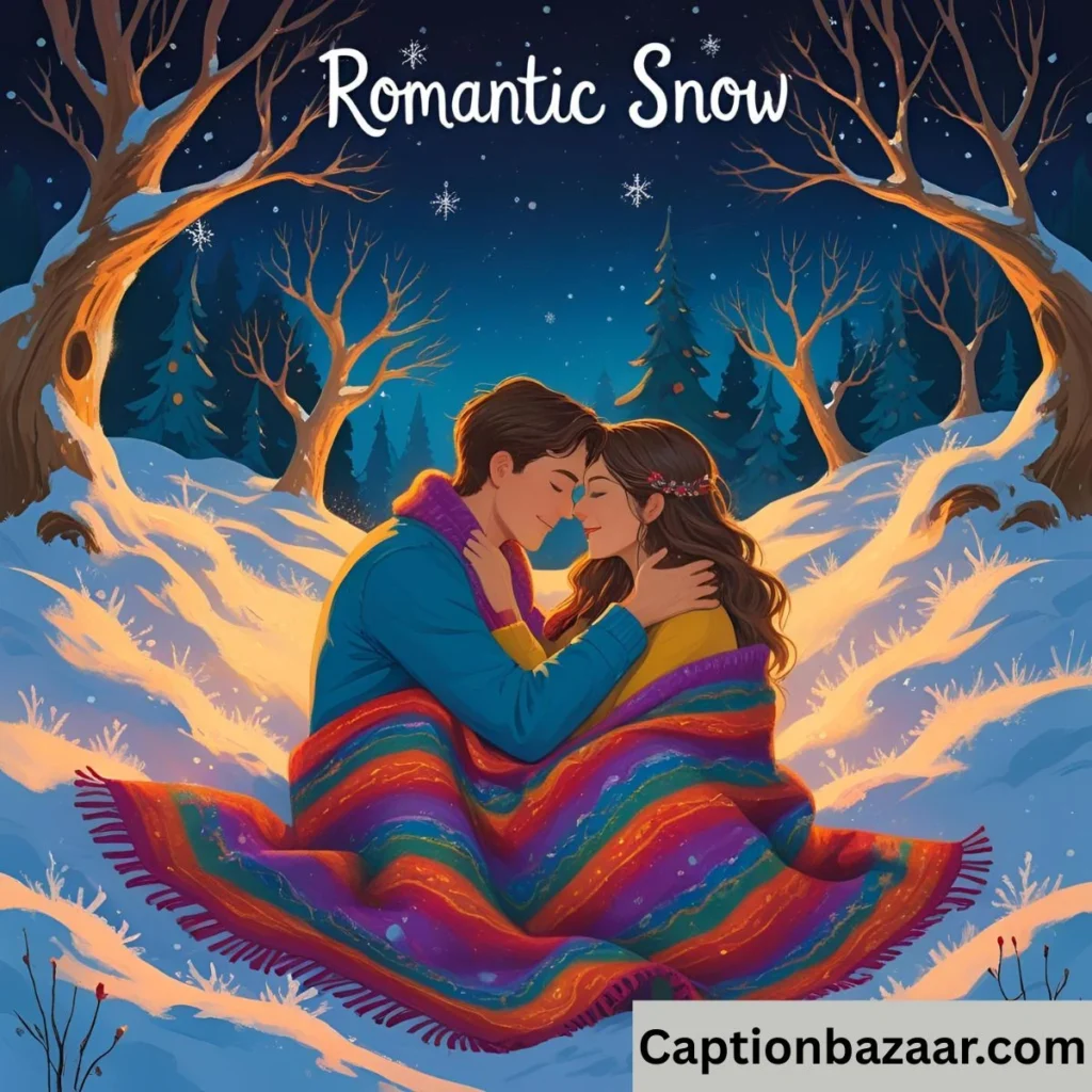 Romantic Snow Captions