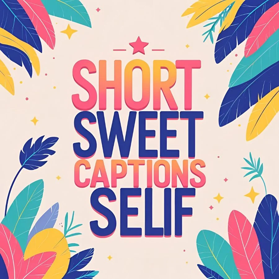 Short and Sweet Self Captions