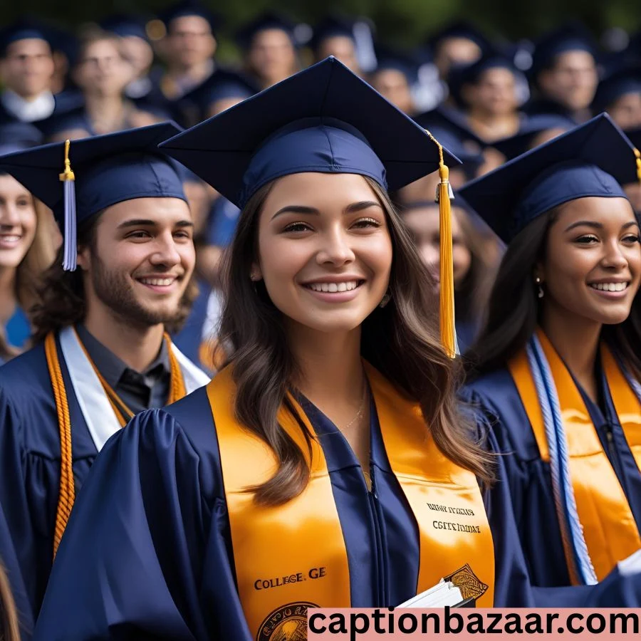 College Graduation Captions 