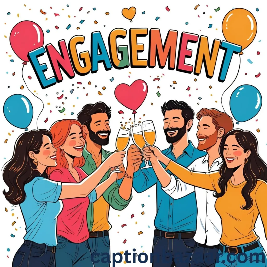 Simple Engagement Captions