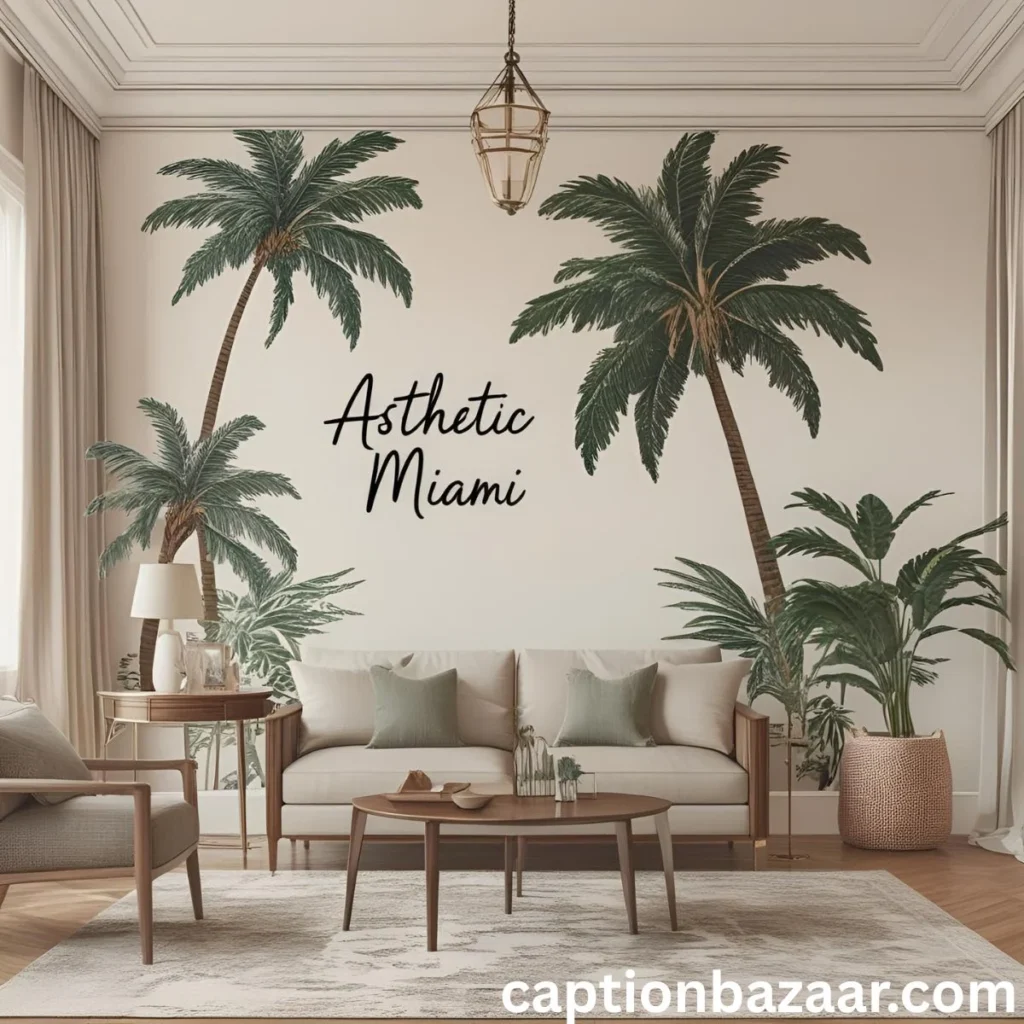 Aesthetic Miami Captions