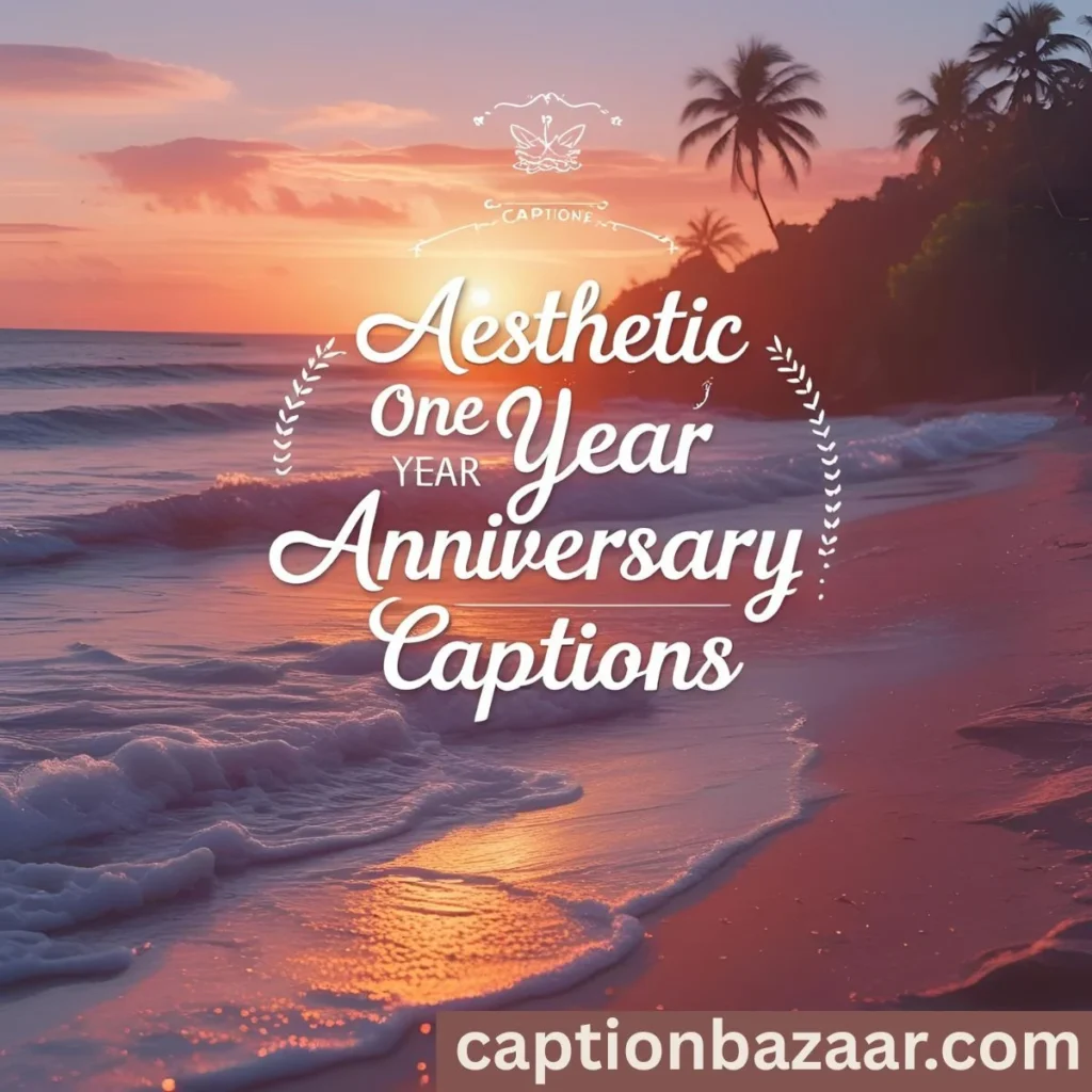 Aesthetic One Year Anniversary Captions