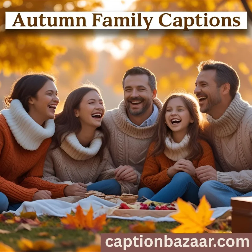 Autumn Family Captions