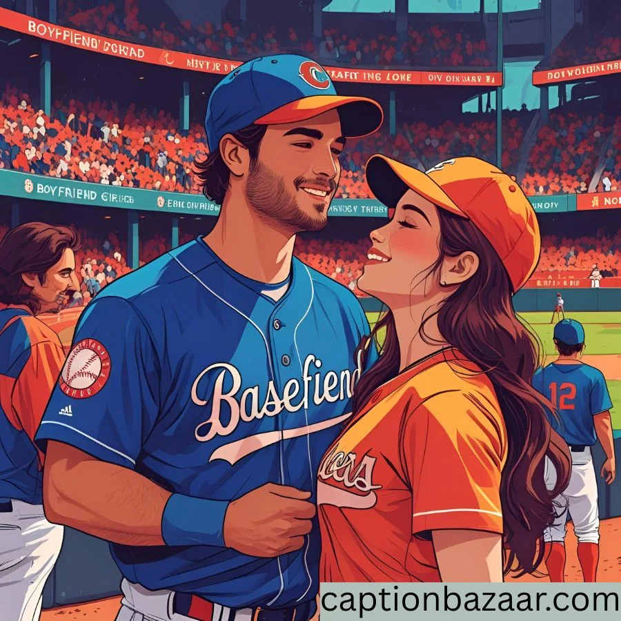 Baseball Captions for Boyfriend/Girlfriend