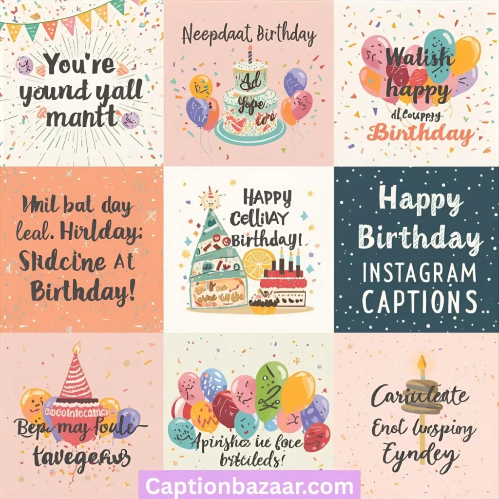 Birthday Instagram Captions