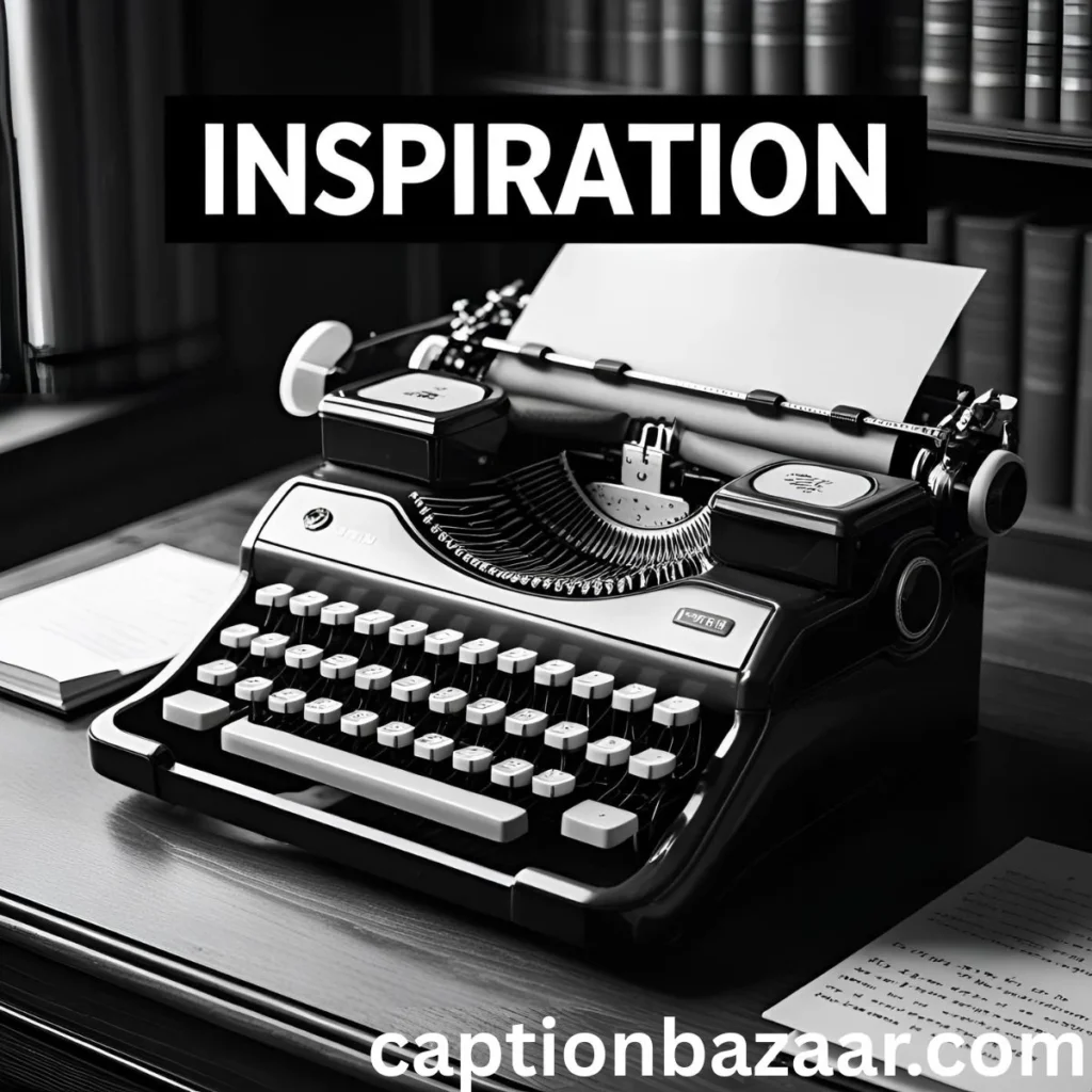 Black and White Photo Captions