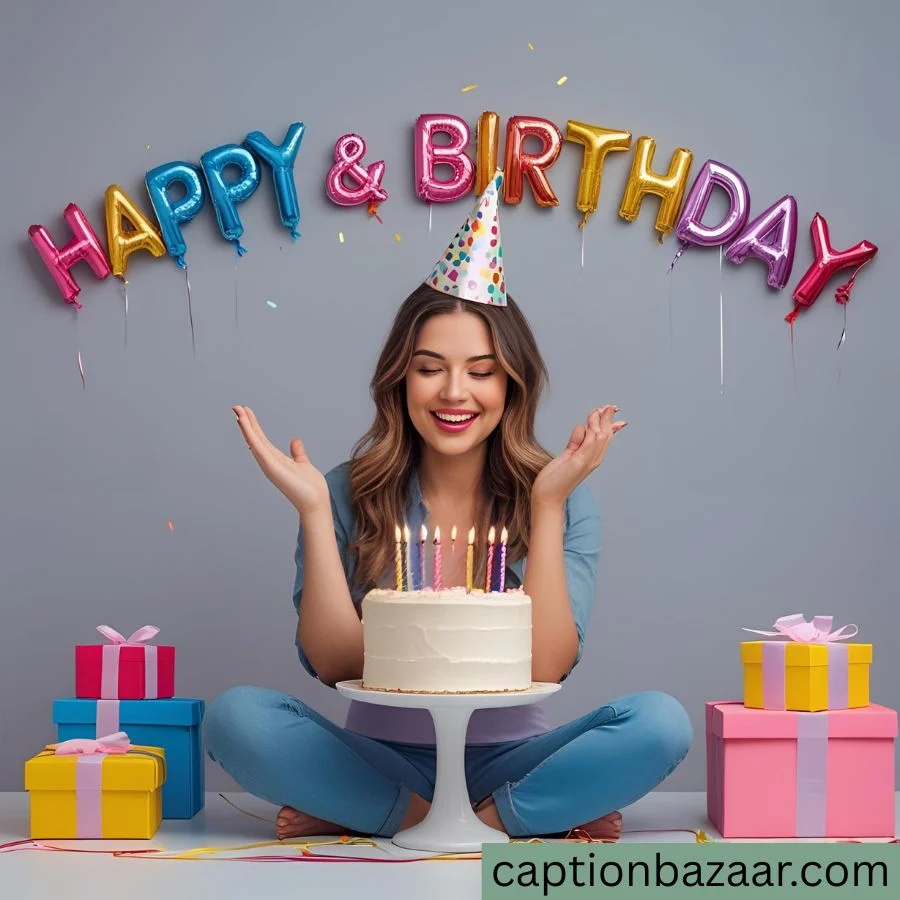 Bold and Confident Birthday Captions