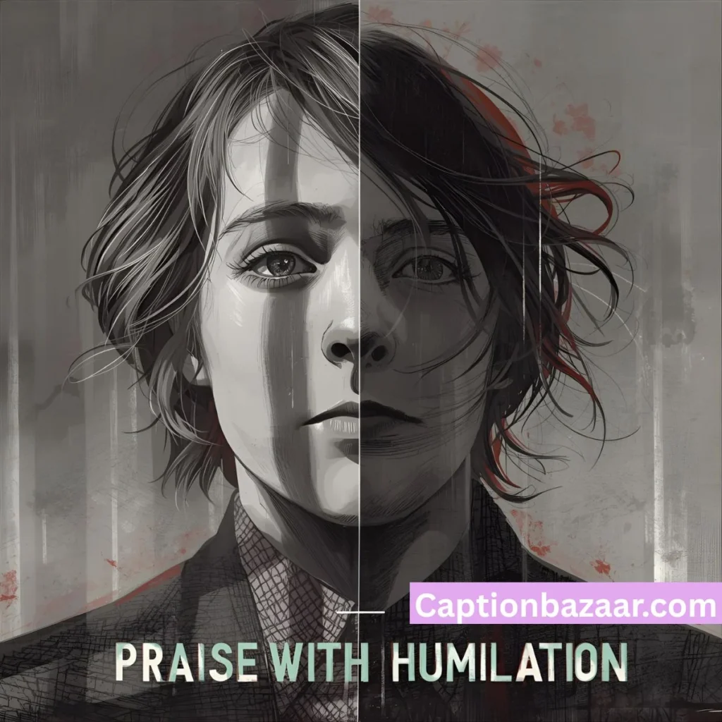 Captioned Praise with Humiliation