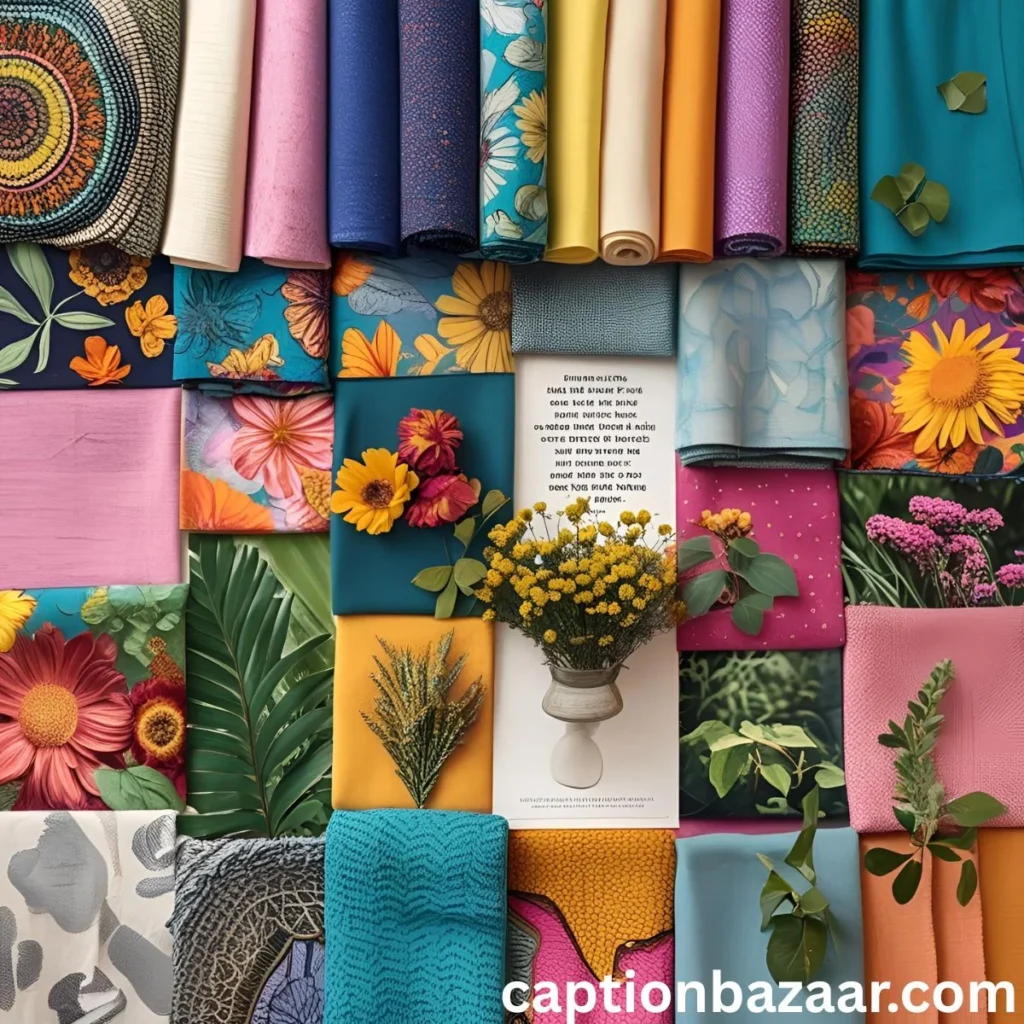 Captions for Mood Boards or Collages