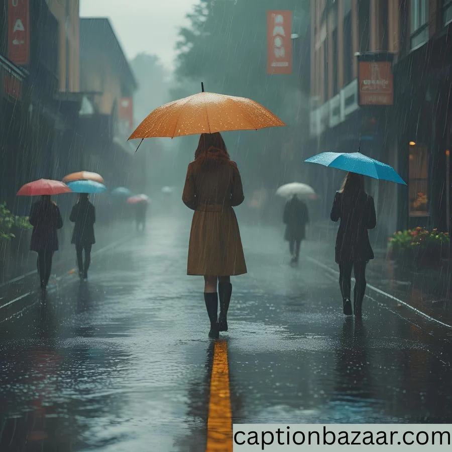 Captions for Rainy Days 