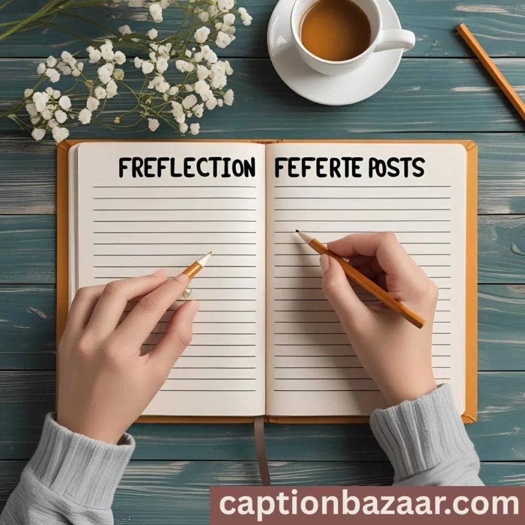 Captions for Reflection Posts