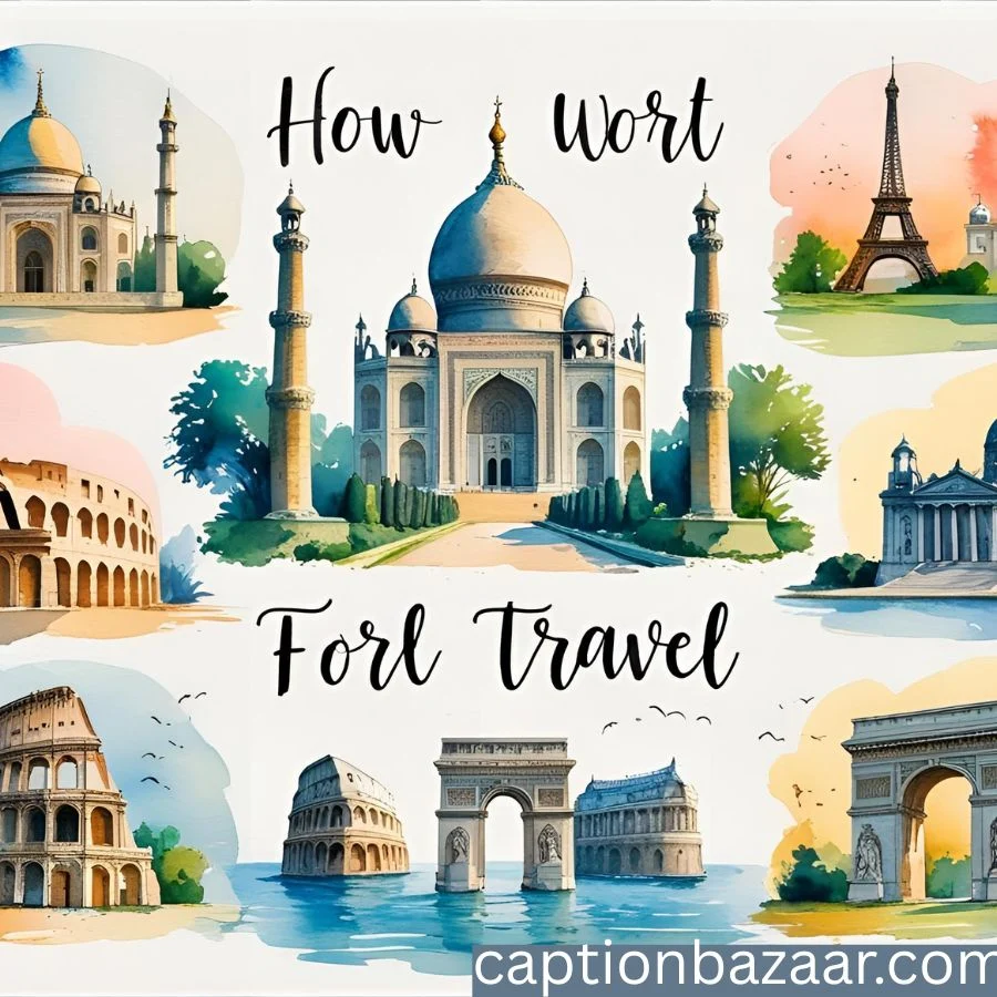 Captions for Travel