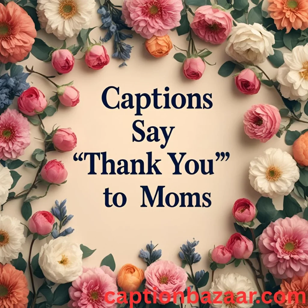 Captions That Say “Thank You” to Mom