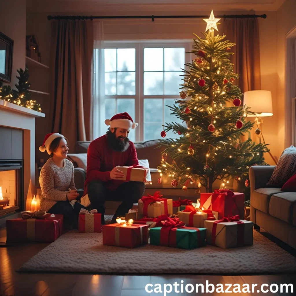 Christmas Morning Captions