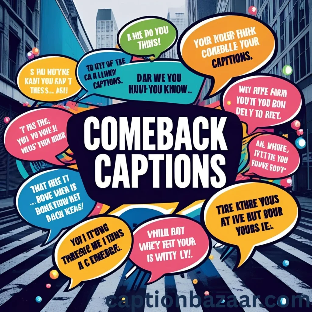 Comeback Captions