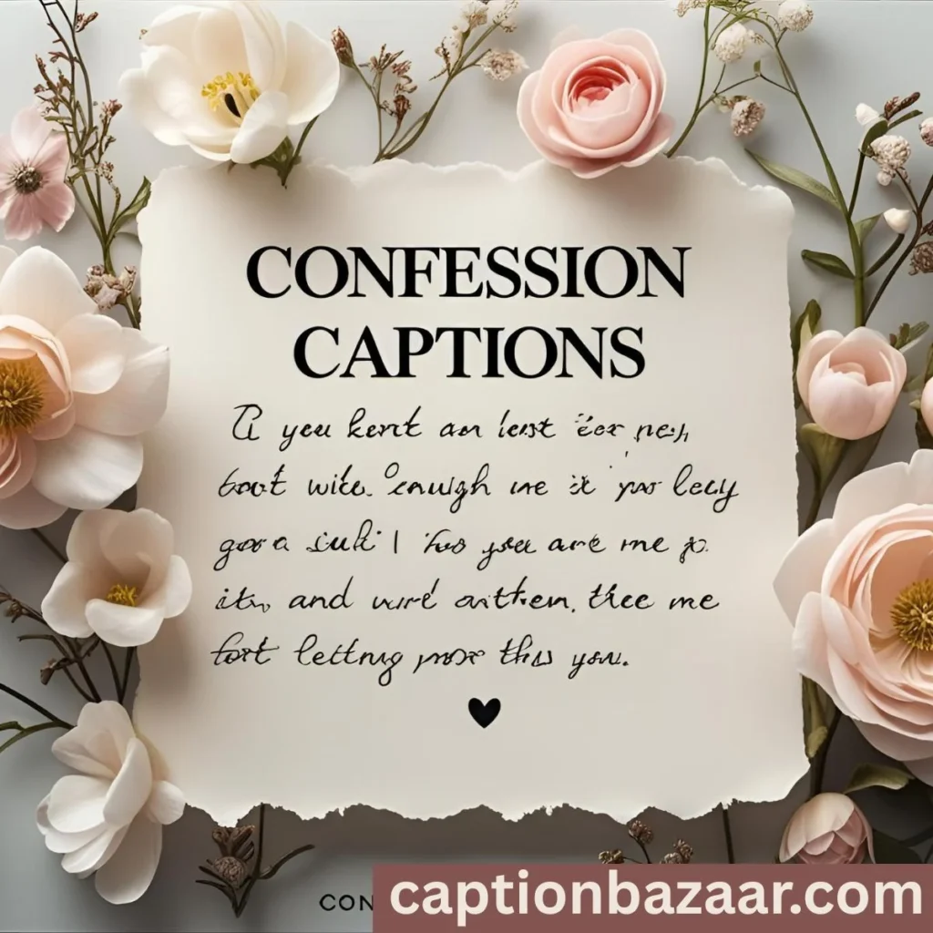 Confession Captions