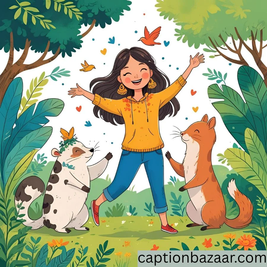 Cute Captions for Nature Photos of Yourself