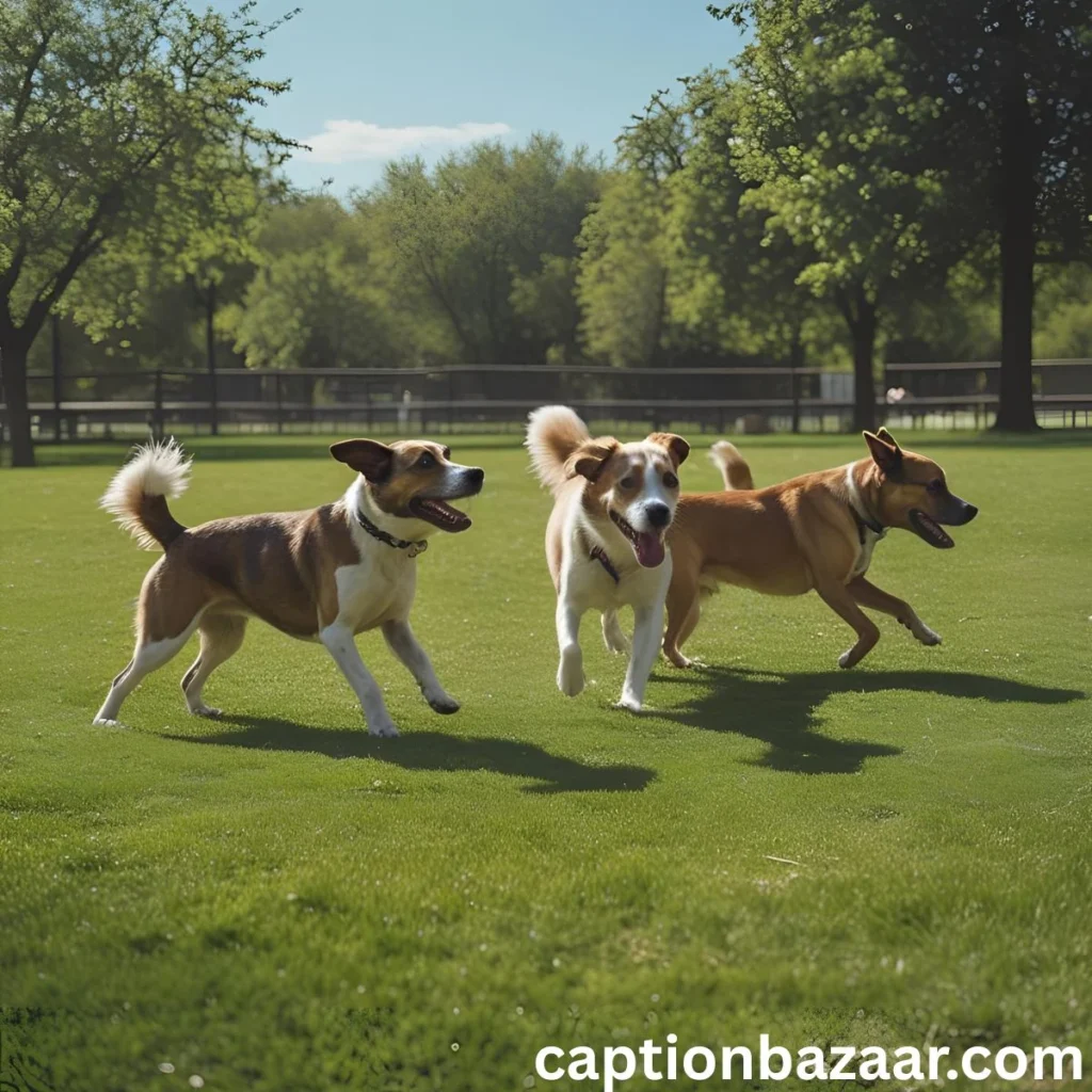 Dog Park Captions