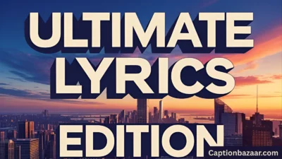 Drake Captions for Instagram the Ultimate Lyrics Edition