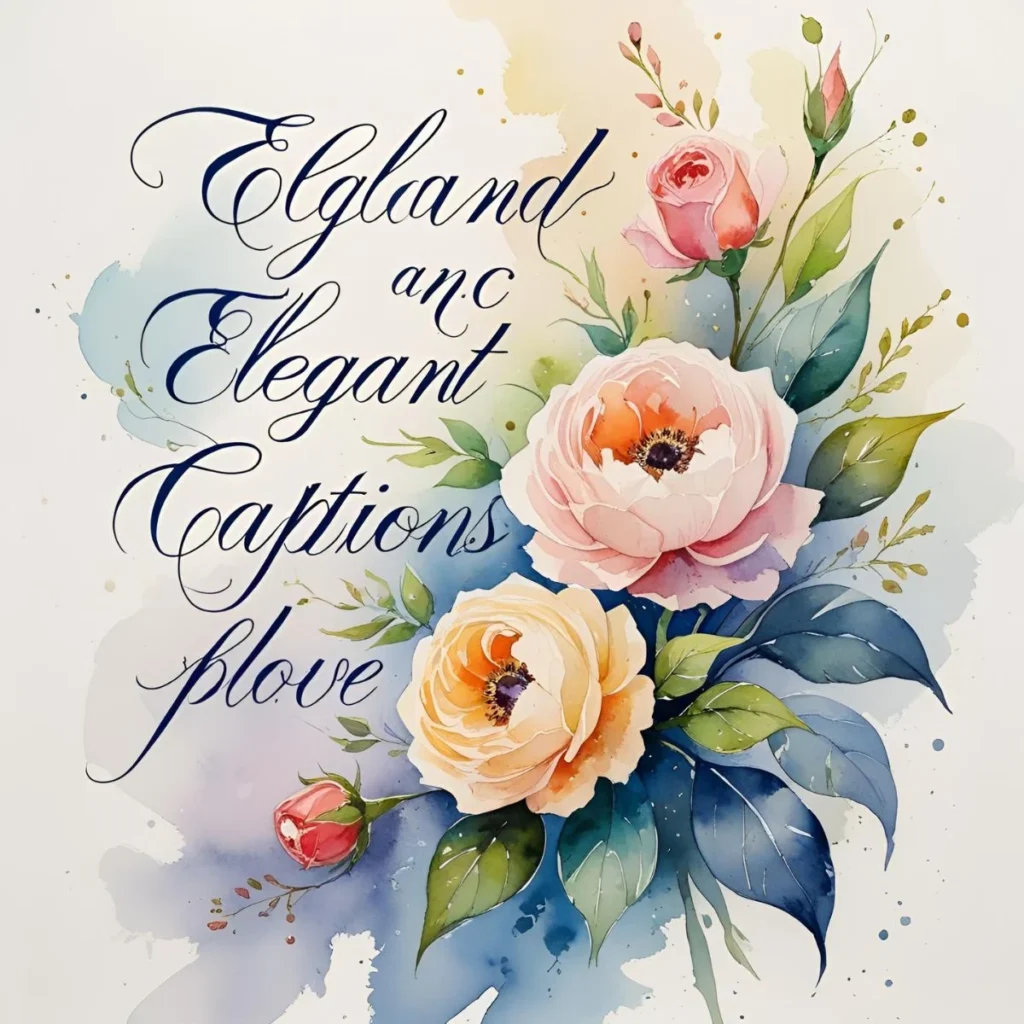 Elegant & Classy Captions