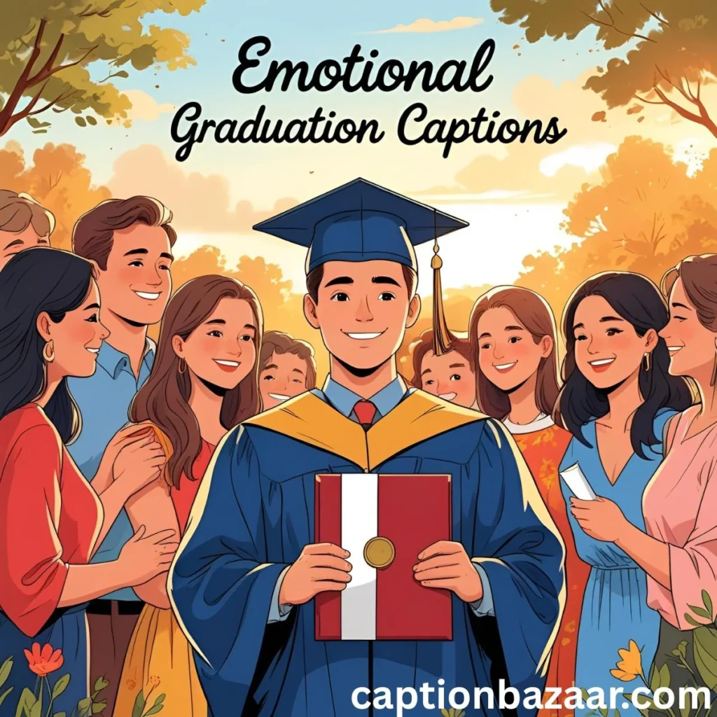 Emotional Graduation Captions