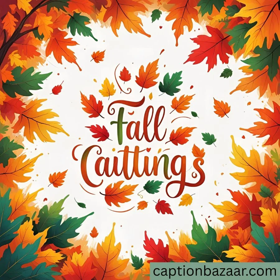 Fall Captions for Instagram 