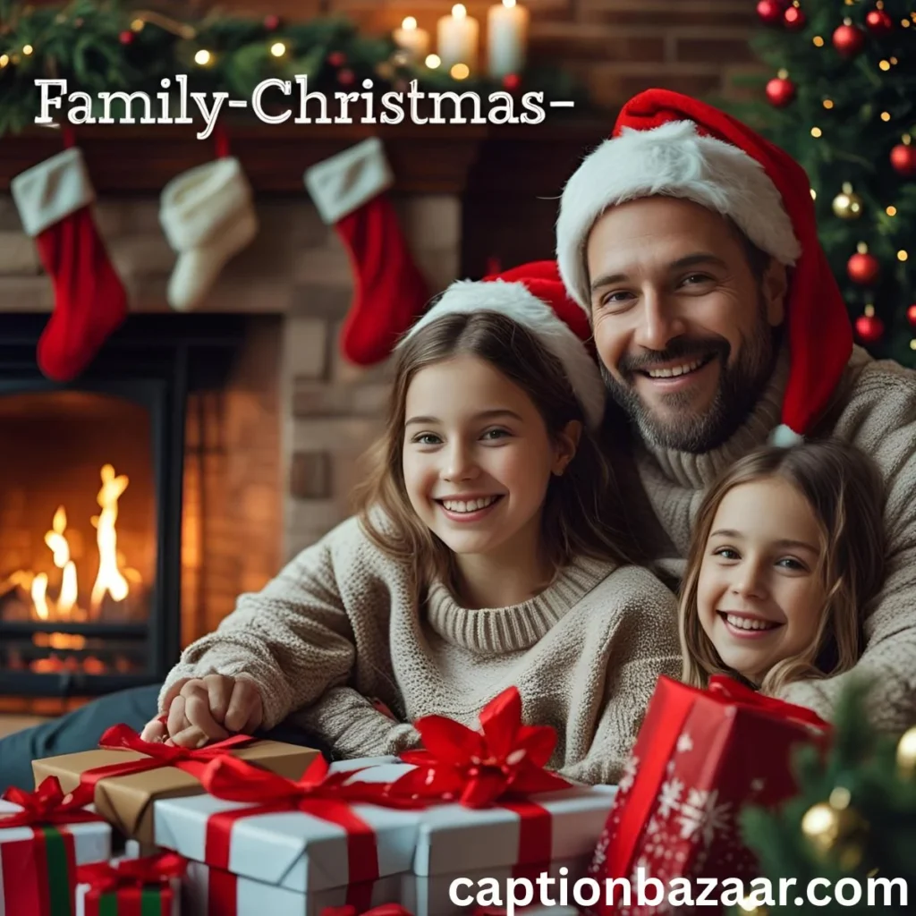 Family Christmas Captions