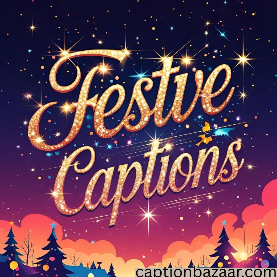 Festive Captions