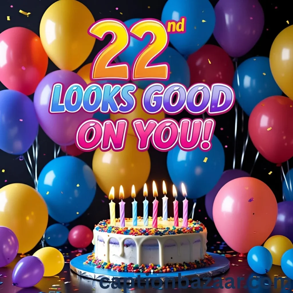 Funny 22nd Birthday Captions 