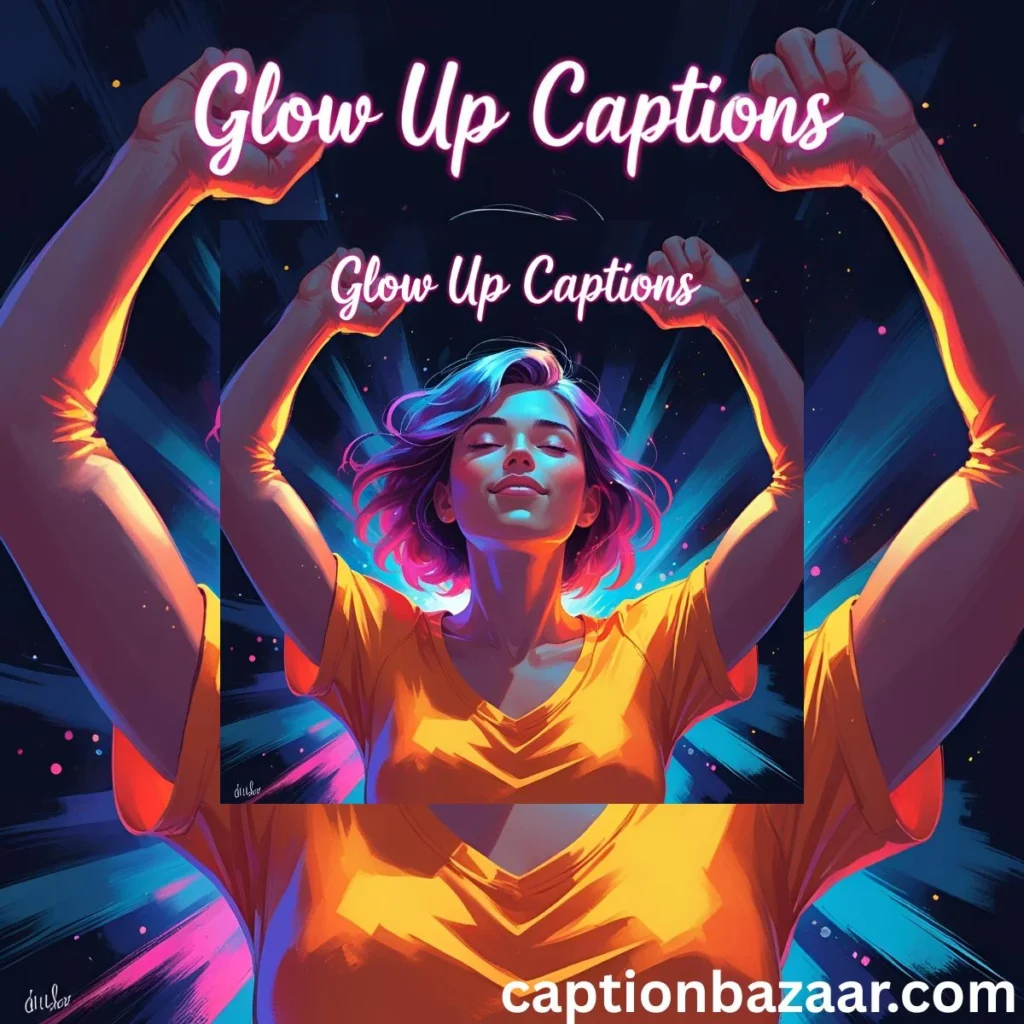 Glow Up Captions
