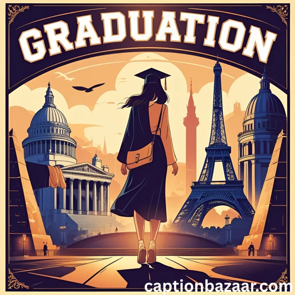 Graduation Travel Captions